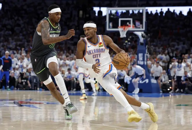 NBA西部决赛:雷霆主场先下一城,你认为本轮系列赛的走势是如何的 NBA西部决赛:雷霆主场先下一城,你认为本轮系列赛的走势是如何的